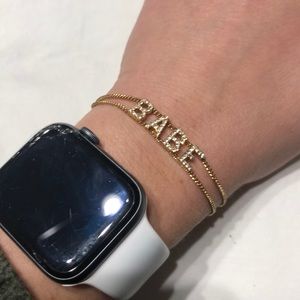 Gold Stella&Dot "babe" bracelet